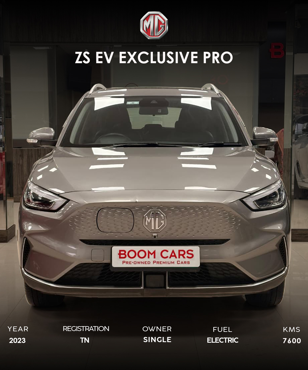 MG ZS EV EXCLUSIVE PRO