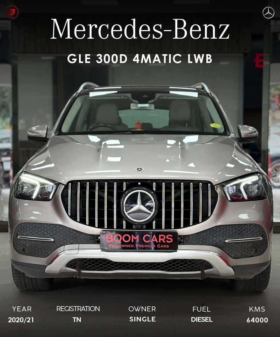 Mercedes-Benz GLE 300D 4MATIC LWB