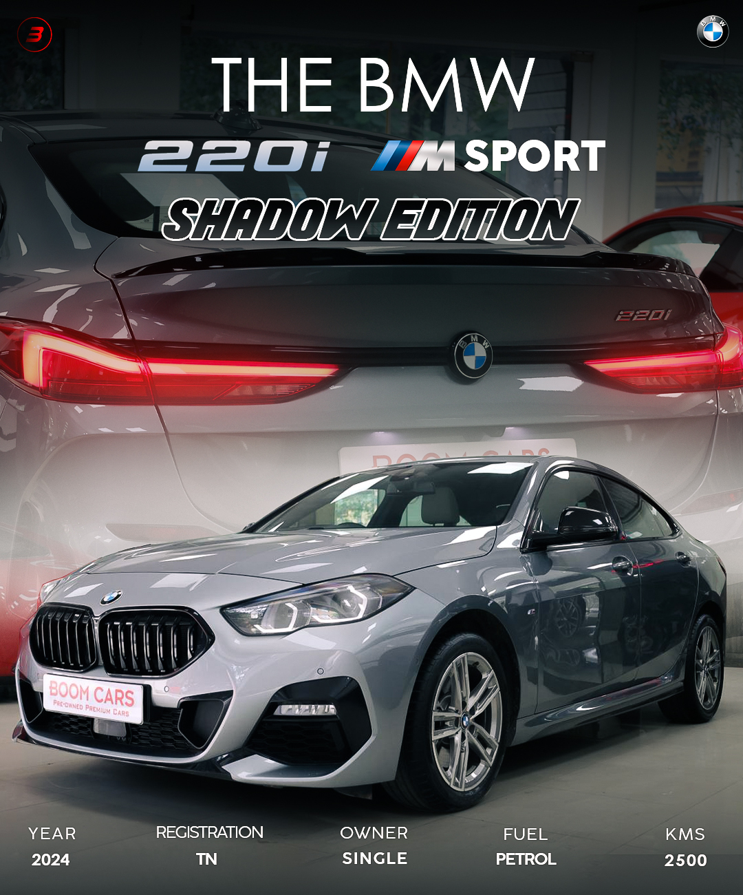 BMW 220I M SPORT SHADOW EDITION