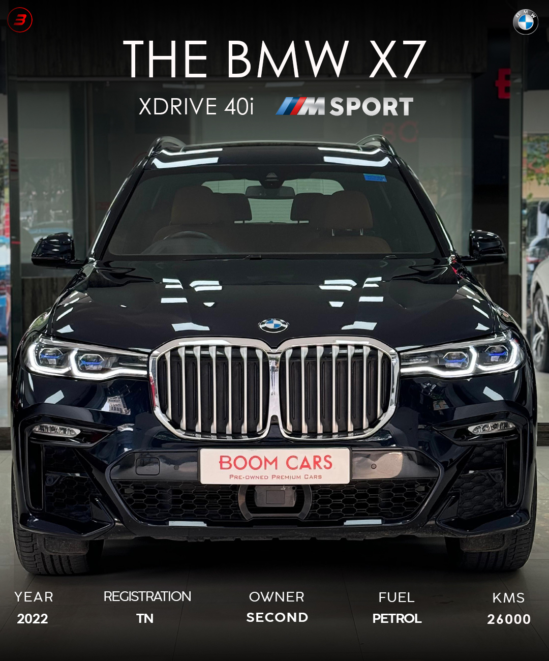 BMW  X7 XDRIVE 40I MSPORT 